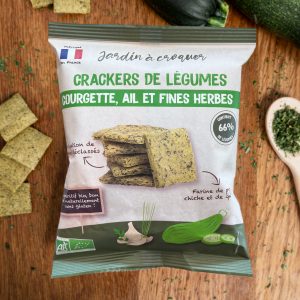 Crackers Courgette<br/> ail & fines herbes