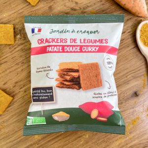 Crackers<br/> Patate douce curry