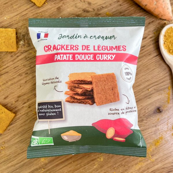 Crackers<br/> Patate douce curry
