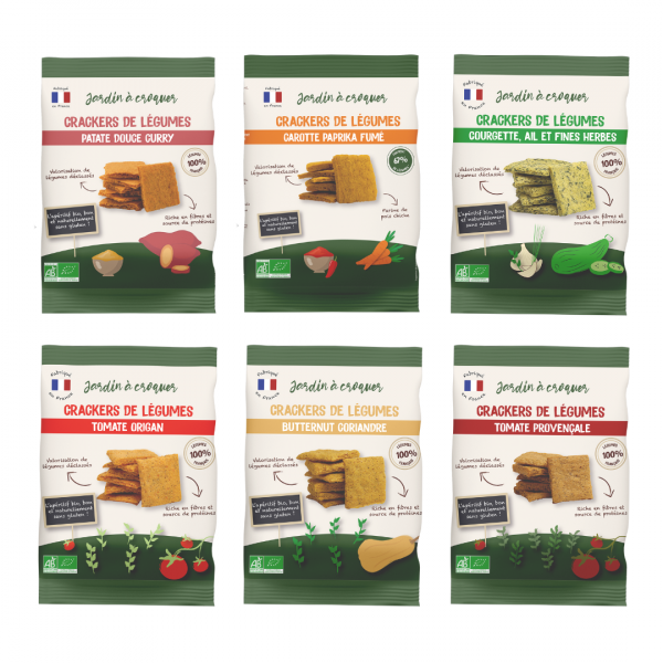Coffret découverte<br/> Crackers de légumes