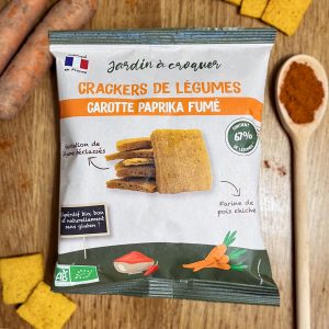 Crackers<br/> Carotte paprika fumé